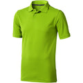 Vert pomme - Front - Elevate - Polo manches courtes Calgary - Homme