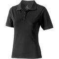 Anthracite - Front - Elevate Calgary - Polo à manches courtes - Femme