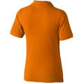 Orange - Back - Elevate Calgary - Polo à manches courtes - Femme