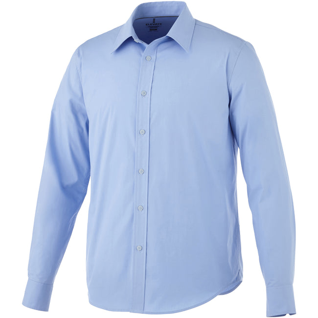 Bleu clair - Front - Elevate Hamell - Chemise à manches longues - Homme
