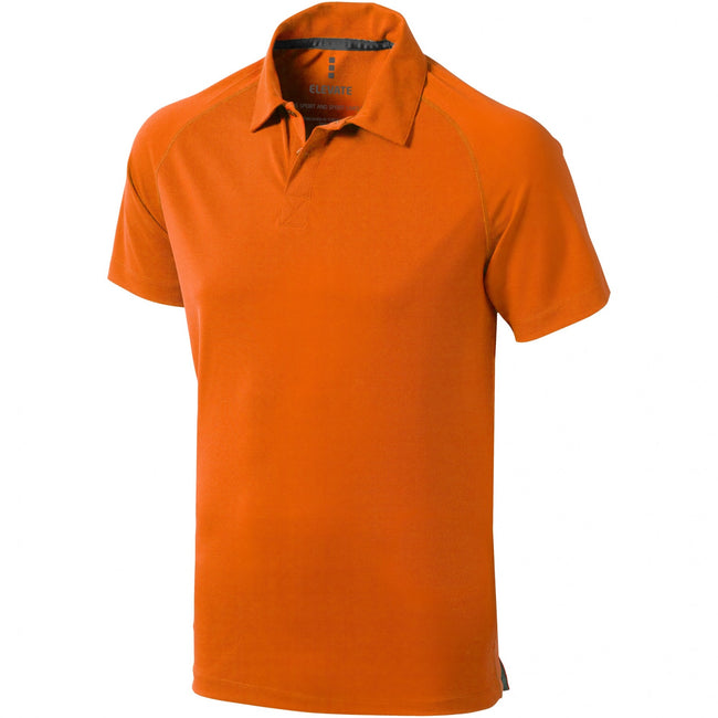Orange - Front - Elevate - Polo manches courtes Ottawa - Homme