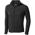 Anthracite - Front - Elevate Brossard - Polaire zippée - Homme