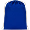 Bleu roi - Back - Bullet Oregon - Sac à cordon en coton (Lot de 2)