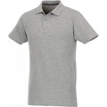 Gris chiné - Front - Elevate - Polo HELIOS - Homme