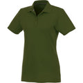 Vert militaire - Front - Elevate - Polo HELIOS - Femme