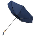 Bleu marine - Back - Avenue - Parapluie pliant BIRGIT