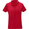 Rouge - Front - Elevate Essentials - Polo DEIMOS - Femme