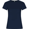 Bleu marine - Front - Roly - T-shirt GOLDEN - Femme