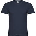 Bleu marine - Front - Roly - T-shirt SAMOYEDO - Homme