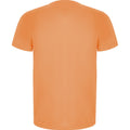 Orange fluo - Back - Roly - T-shirt IMOLA - Homme