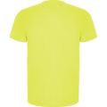 Jaune fluo - Back - Roly - T-shirt IMOLA - Homme