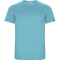 Turquoise vif - Front - Roly - T-shirt IMOLA - Homme