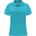 Turquoise vif - Front - Roly - Polo MONZHA - Femme