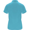 Turquoise vif - Back - Roly - Polo MONZHA - Femme