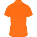 Orange fluo - Back - Roly - Polo MONZHA - Femme