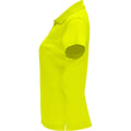 Jaune fluo - Side - Roly - Polo MONZHA - Femme