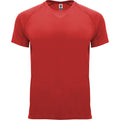 Rouge - Front - Roly - T-shirt BAHRAIN - Enfant