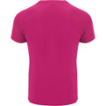 Rouge vif - Back - Roly - T-shirt BAHRAIN - Enfant
