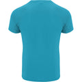 Turquoise vif - Back - Roly - T-shirt BAHRAIN - Enfant