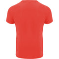 Corail fluo - Back - Roly - T-shirt BAHRAIN - Enfant