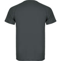 Anthracite - Back - Roly - T-shirt MONTECARLO - Enfant