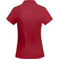 Rouge - Back - Roly - Polo - Femme