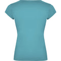 Turquoise vif - Back - Roly - T-shirt BELICE - Femme