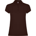 Chocolat - Front - Roly - Polo STAR - Femme