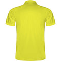 Jaune fluo - Back - Roly - Polo MONZHA - Homme