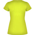 Jaune fluo - Back - Roly - T-shirt MONTECARLO - Femme