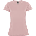 Rose clair - Front - Roly - T-shirt MONTECARLO - Femme