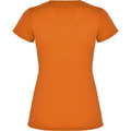 Orange fluo - Back - Roly - T-shirt MONTECARLO - Femme