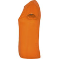 Orange fluo - Side - Roly - T-shirt MONTECARLO - Femme