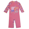 Rose - Front - Peppa Pig - Maillot de bain PLAY ALL DAY - Fille