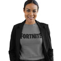 Gris foncé - Back - Fortnite - T-shirt - Femme
