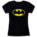 Noir - jaune - Front - DC Comics - T-shirt CLASSIC - Femme