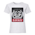 Blanc - Front - Looney Tunes - T-shirt SAVAGE - Femme