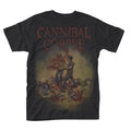 Noir - Front - Cannibal Corpse - T-shirt CHAINSAW - Adulte