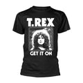 Noir - Front - T. Rex - T-shirt GET IT ON - Adulte