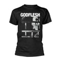 Noir - Front - Godflesh - T-shirt DECLINE & FALL - Adulte