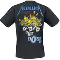 Noir - Back - Metallica - T-shirt DAMAGE INC - Adulte
