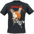 Noir - Front - Metallica - T-shirt DAMAGE INC - Adulte