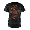 Noir - Back - Korn - T-shirt HOPSCOTCH - Adulte