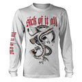 Blanc - Front - Sick Of It All - T-shirt - Adulte