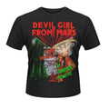 Noir - Front - Devil Girl From Mars - T-shirt - Adulte