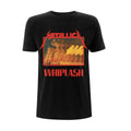 Noir - Front - Metallica - T-shirt WHIPLASH - Adulte