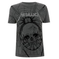 Gris - Front - Metallica - T-shirt - Adulte