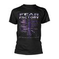 Noir - Front - Fear Factory - T-shirt DEMANUFACTURE - Adulte