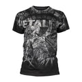 Noir - Front - Metallica - T-shirt STONED JUSTICE - Adulte