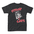 Noir - Front - Stray Cats - T-shirt - Adulte